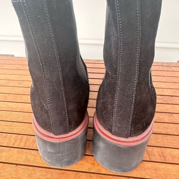 Antonio De faris suede leather Chelsea boots size 9.5 - Picture 5 of 11